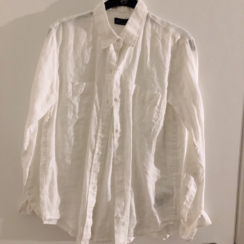NEW gap button down